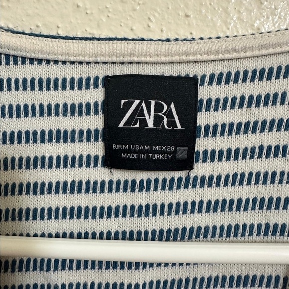 Zara 2 Piece Striped Vest And Wide Leg Pants Co-ord Set Sizes (Pant L - Vest M) - Picture 10 of 16